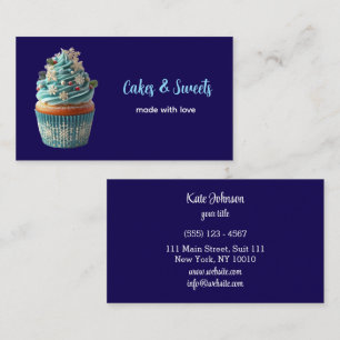 Tarjeta De Visita Pastelería Panadería Pastelería