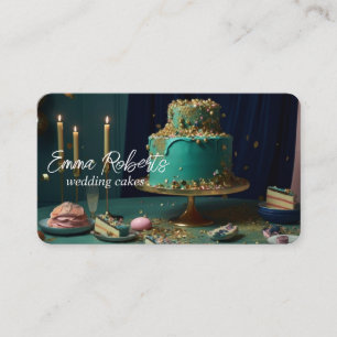 Tarjeta De Visita Pasteles de Cumpleaños Aniversario Boda