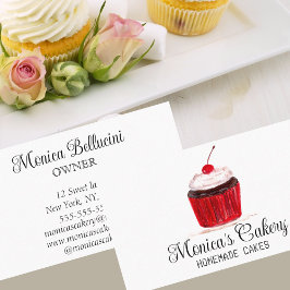 Tarjeta De Visita Pasteles de pasteles dulces pasteles panadería cas