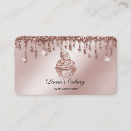 Tarjeta De Visita Pasteles y dulces pasteles caseros Panadería con o