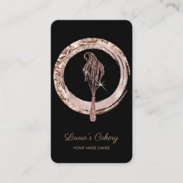 Tarjeta De Visita Pasteles y dulces pasteles caseros Panadería Drik 