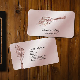 Tarjeta De Visita Pasteles y dulces pasteles caseros Panadería Drik 