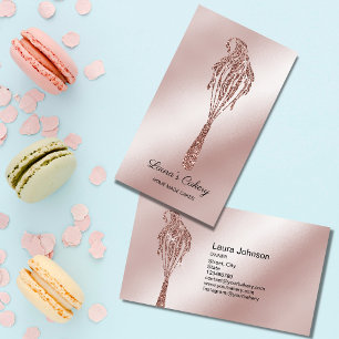 Tarjeta De Visita Pasteles y dulces pasteles caseros Panadería Drik 