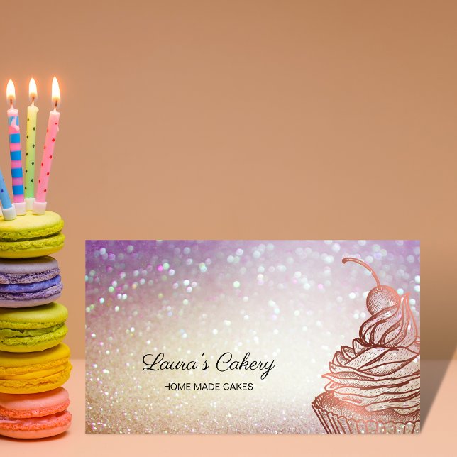 Tarjeta De Visita Pasteles y dulces Pasteles Caseros Panadería Rústi (Subido por el creador)