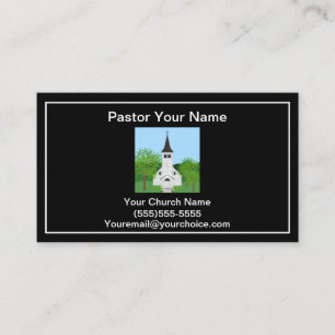 Tarjeta De Visita Pastor