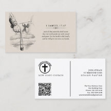 Pastor Cristiano | Versículo Bíblico de David y Go