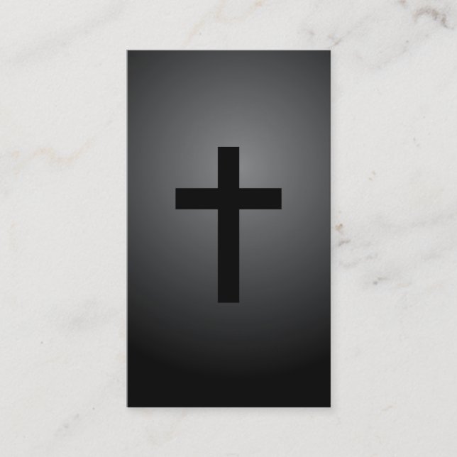 Tarjeta De Visita Pastor de Iglesia (Anverso)