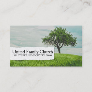 Tarjeta De Visita Pastor de Iglesia Cristianismo