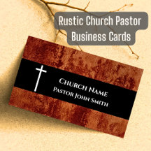Pastor de la Iglesia RÚSTICA Cristiano Cuero