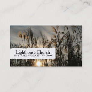 Tarjeta De Visita Pastor Iglesia Religión Cristianismo