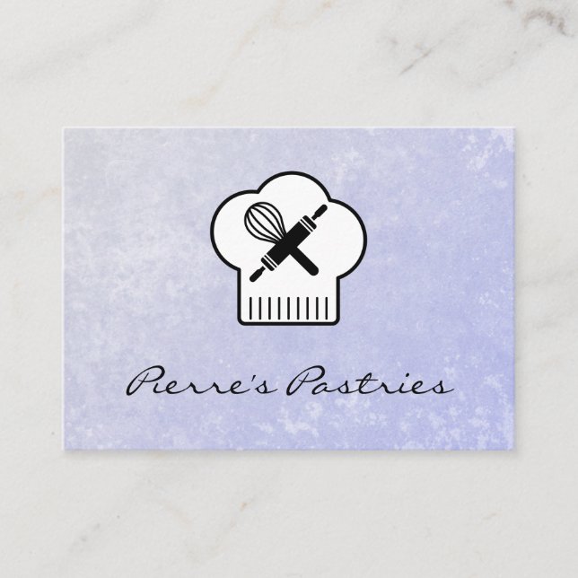 Tarjeta De Visita Pastry Chef (Anverso)