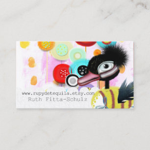 Tarjeta De Visita Pato Caprichoso
