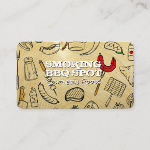 Tarjeta De Visita Patrón Culinario de Cocina