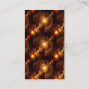 Tarjeta De Visita Patrón de arte abstracto boho elegante moderno dor