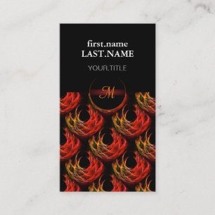 Tarjeta De Visita Patrón de Arte Abstracto Elegante Boho Moderno Lin