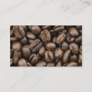 Tarjeta De Visita Patrón de café