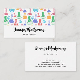 Tarjeta De Visita Patrón de ciencia de la diversión de los altavoces