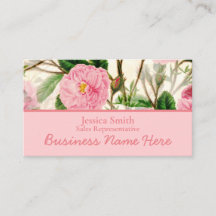 Patrón de flores, hojas y barras rosadas