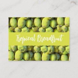 Tarjeta De Visita Patrón de fruta de lana tropical