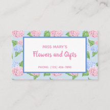 Patrón de hidrangea