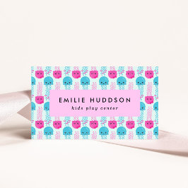 Tarjeta De Visita Patrón de medusas, Centro de juegos, Centro de act