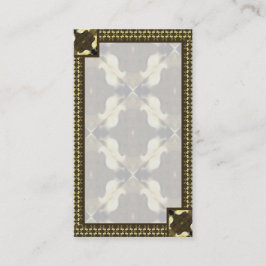 Tarjeta De Visita Patrón de resumen rústico elegante