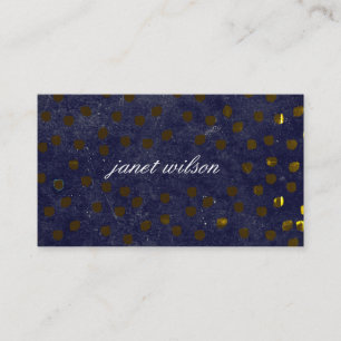 Tarjeta De Visita patrón de textura de manchas de moda