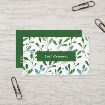 Patrón de vegetación moderno