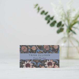 Tarjeta De Visita Patrón Evenlode de William Morris: Vintage Malhumo