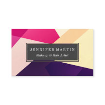 Patrón geométrico negro amarillo rosado moderno