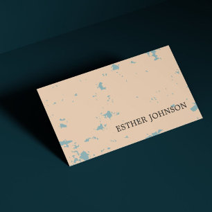 Tarjeta De Visita Patrón Pastel elegante y moderno
