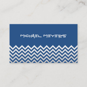 Tarjeta De Visita Patrón ZIGZAG - gradientes grises + tu trasero.