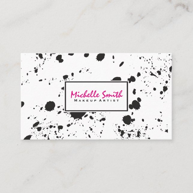 Tarjeta De Visita Patter artístico (Anverso)