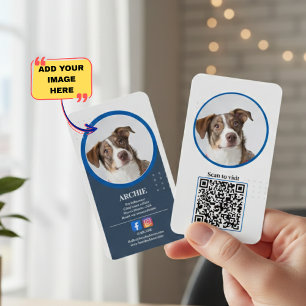 Tarjeta De Visita Pawsonalmente Profesional: Fotos de Perros en Rede