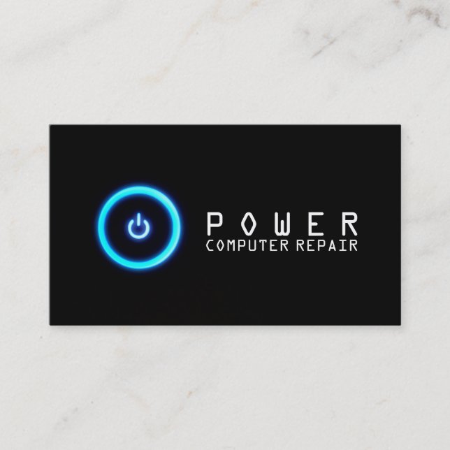 Tarjeta De Visita PC, portátil, PC Repair Business Card (Anverso)