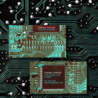 PCB verde azulado, circuito impreso - Ingeniería d