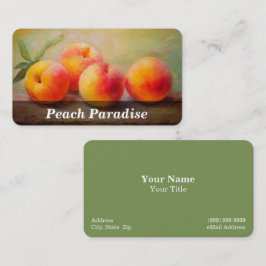 Tarjeta De Visita Peach / Peaches