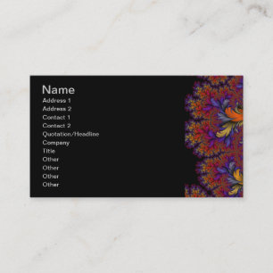 Tarjeta De Visita Peacock Ore LG