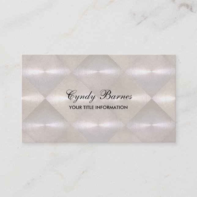 Tarjeta De Visita Pearl Tiles (Anverso)