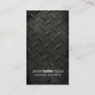 Tarjeta De Visita Pedal de la CROMATOGRAFÍA GASEOSA el   al metal