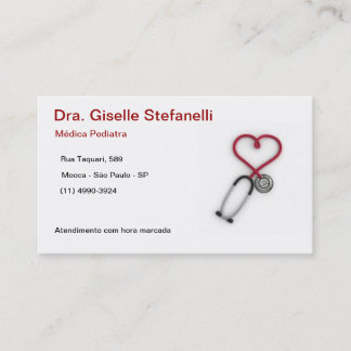 Tarjeta De Visita Pediatria