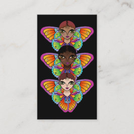 Tarjeta De Visita Pegatina Big Eyes