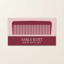 Peine de Estilista de Pelo Moderno Chic Boutique d