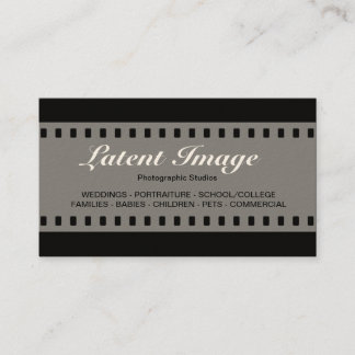Tarjeta De Visita Película de 35 mm 010 (Crema)