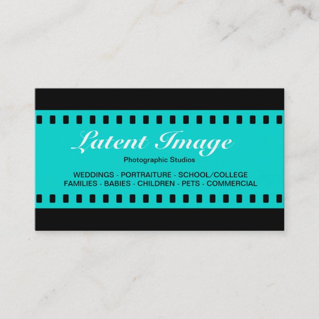 Tarjeta De Visita Película de 35 mm 09 (Anverso)