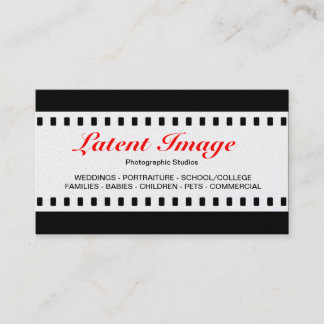 Tarjeta De Visita Película de 35 mm (oro)