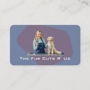 Tarjeta De Visita Peluquera de Perros Mujer   Cuidado de Mascotas