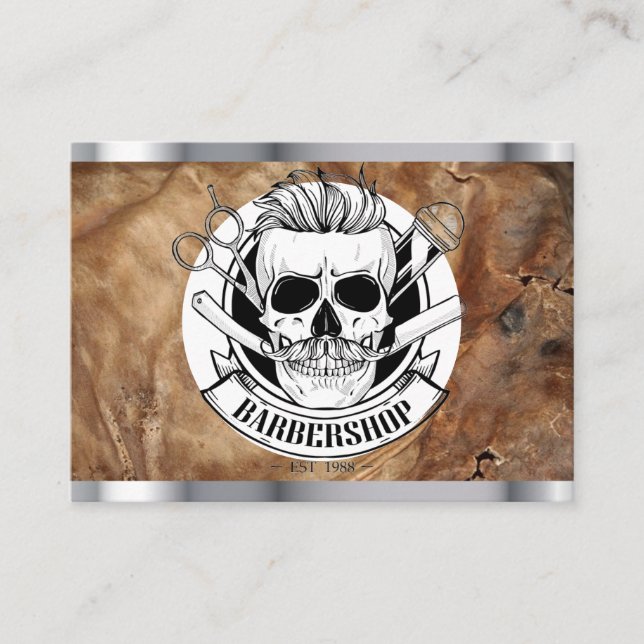Tarjeta De Visita peluquería (Anverso)