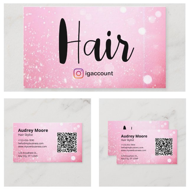 Tarjeta De Visita Peluquería (Hairdressers Business Card
)