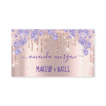 Peluquería de latigazosRosa de maquillaje Purpurin